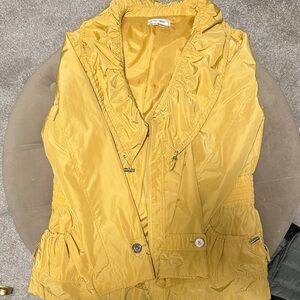 Stylish Mustard Trench Coat